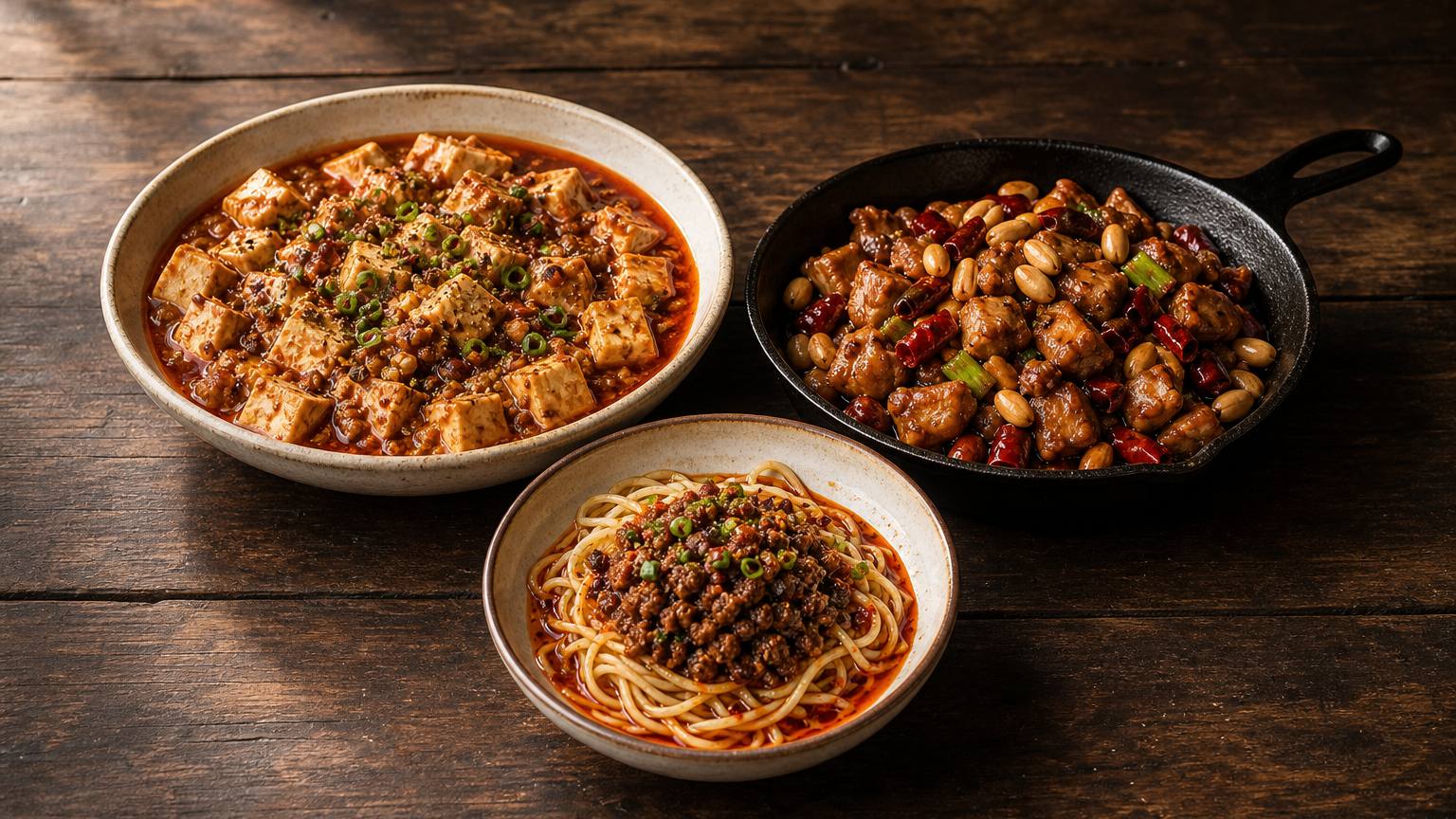 Three Sichuan Dishes for Weeknight Cooking at Home