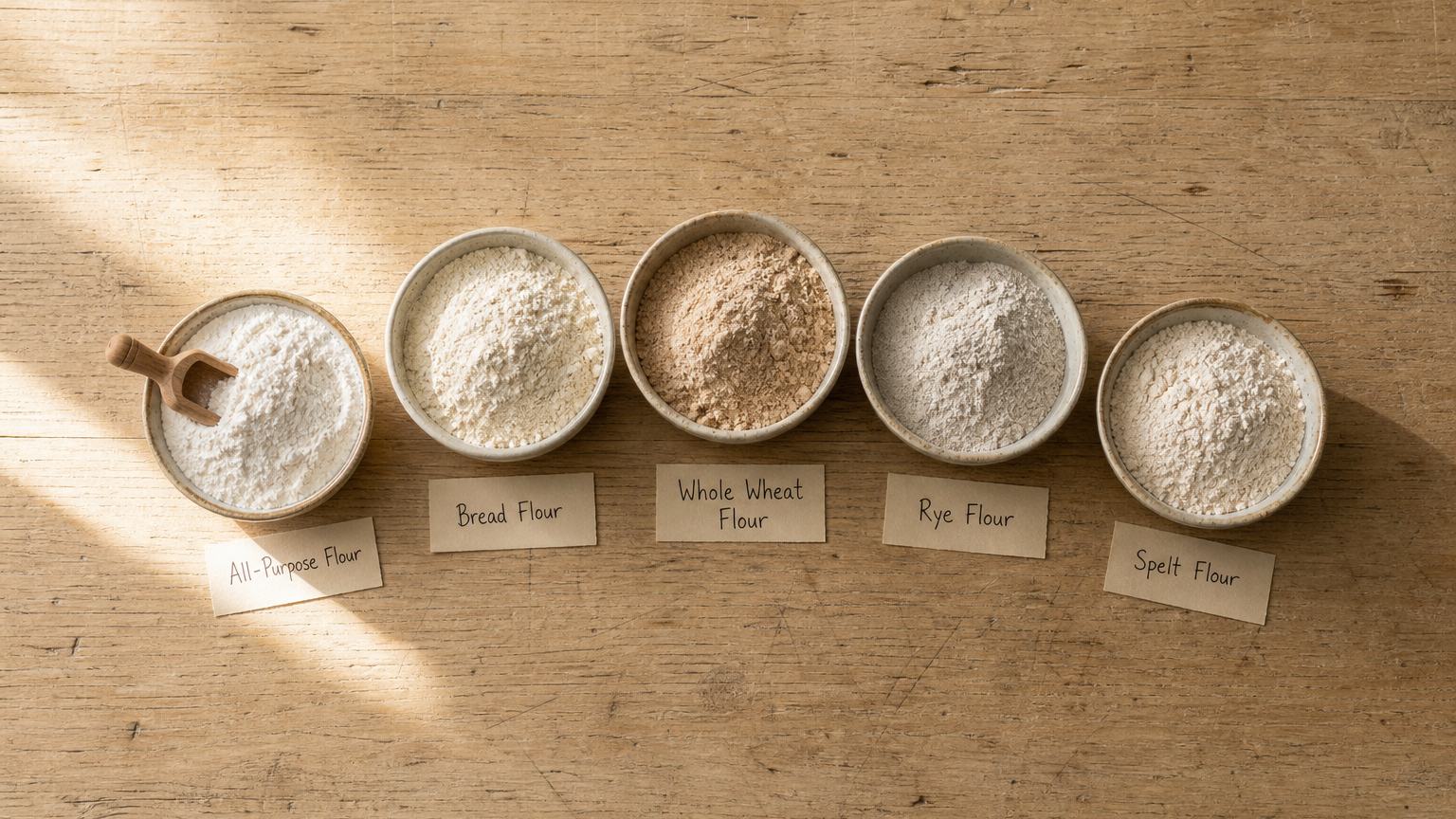 Flour Types Explained: Which One to Use for What