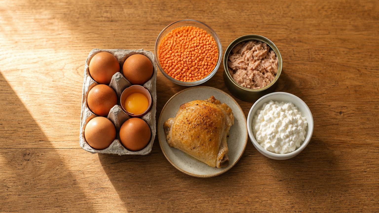 High Protein Meals: the Best Sources on a Budget